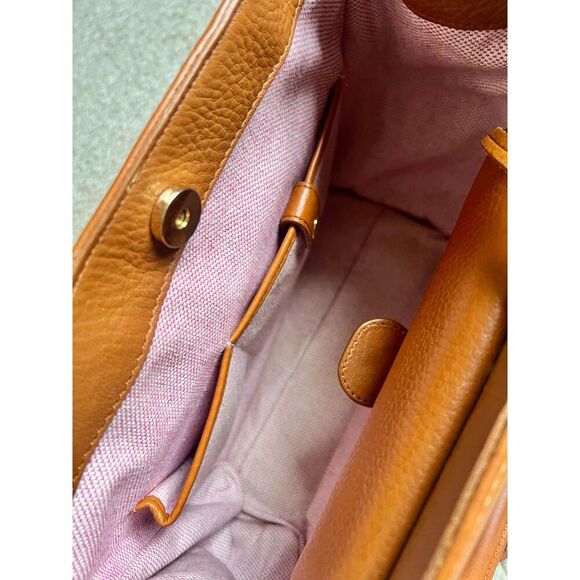 Dooney & Bourke Tan Janine Satchel Tote / Crossbody - Picture 7 of 14